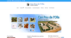 Desktop Screenshot of canpoudelolla.es